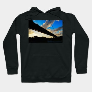 Humber Bridge at Dusk, Hull Hoodie